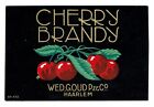 Label Cherry Brandy Dutch Liqueur