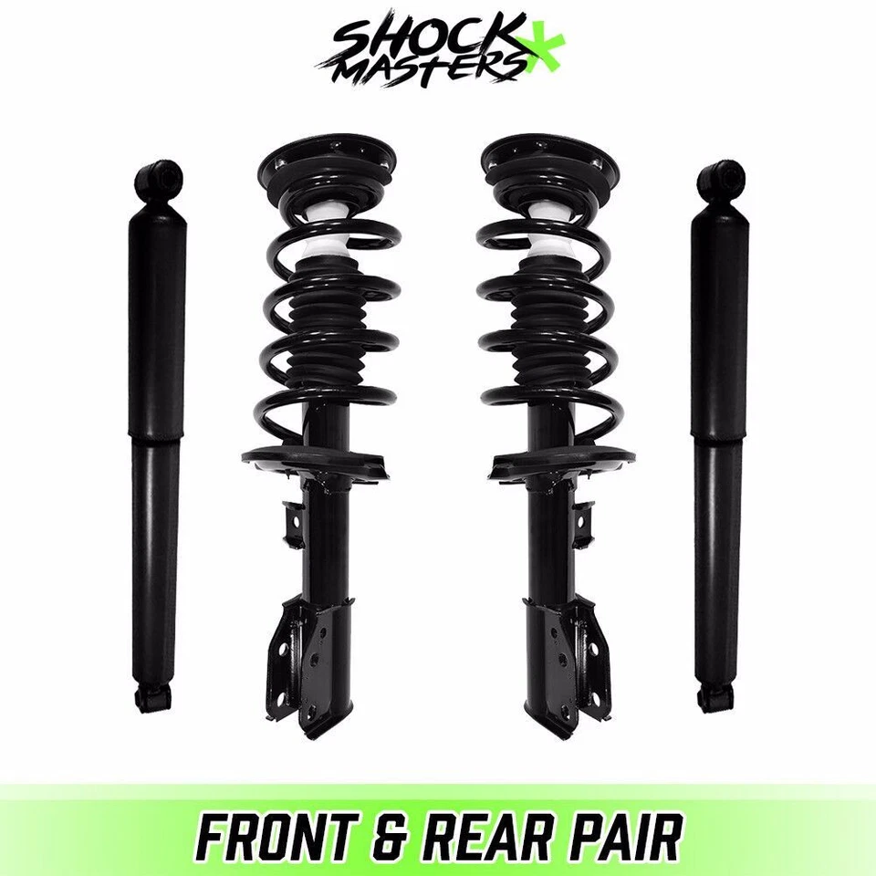 Front Complete Struts w/ Springs Rear shocks for 2007-2009 Pontiac Torrent Foto 1 de 4