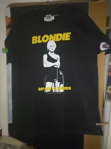 BLONDIE rip her to shreds t-shirt VINTAGE 1990S lg - Picture 1 of 5