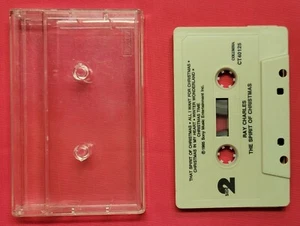 The Spirit of Christmas by Ray Charles (Cassette, 1985 Sony Music, Columbia) - Picture 1 of 5