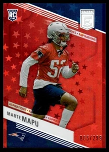 2023 Donruss Elite Marte Mapu 005/299 New England Patriots #165 - Picture 1 of 2