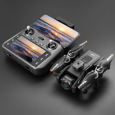 GPS Return 4.5" RC Screen Power Display 5G Obstacle Avoidance 4K HD Camera Drone - Image 1 of 4