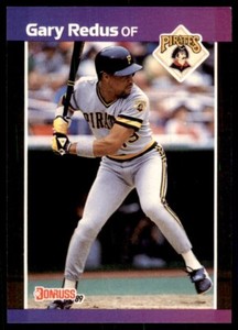 1989 Donruss Gary Redus Baseball Cards #605