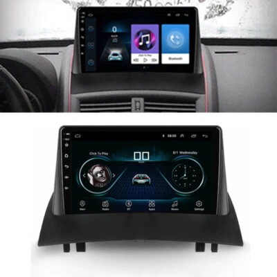 9" Android 10.1 Stereo Radio GPS Player 2GB+32GB For Renault Megane 2 2002-2009 - Image 1 of 4