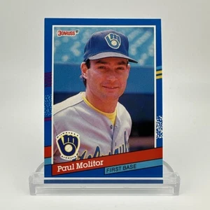 1991 Doruss Baseball Card - Pack Fresh - PAUL MOLITOR - Picture 1 of 8