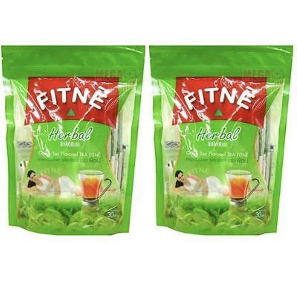 2 x FITNE HERBAL GREEN TEA 100% Natural  30 Teabags - Image 1 of 1