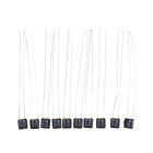 10Pcs Square Fan Motor 2A 250V Thermal Fuse LED Fues Temperature Switches