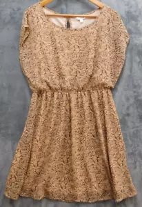 Vestido Charlie encantador para mujer L beige floral - Imagen 1 de 12