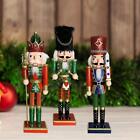 Nutcracker Puppet 30cm Decor Puppet Mouth Can Be Opened for Children Kids