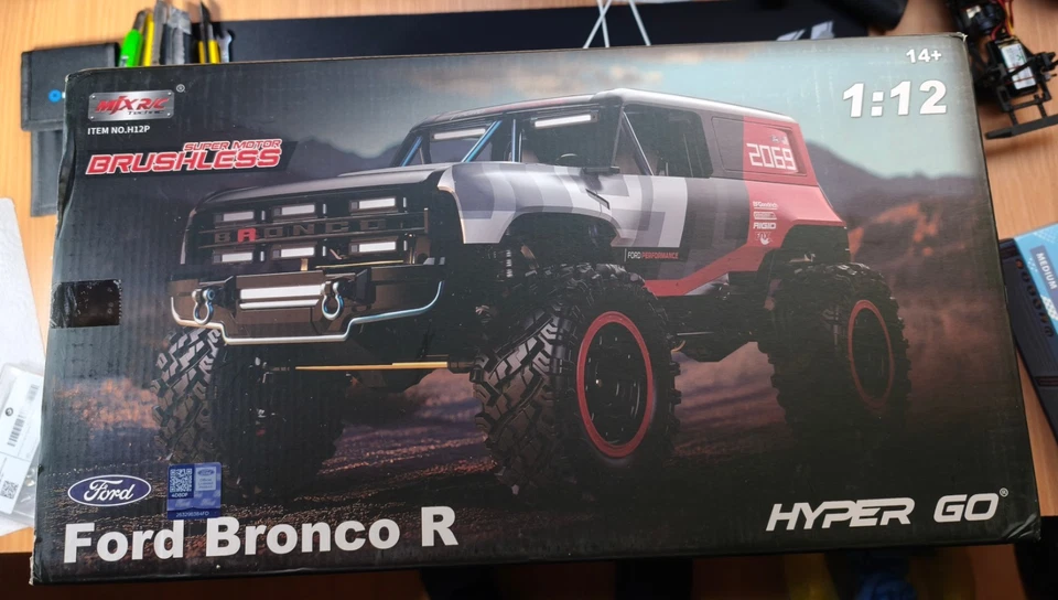RC Auto 1 / 12 MJX Hyper Go Ford Bronco H12P - Bild 1 von 4