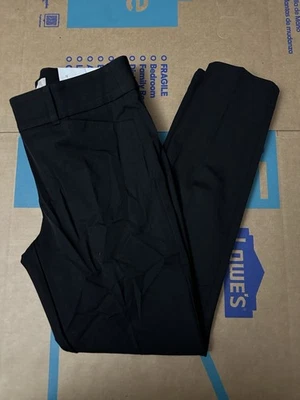 Brand New Loft Black skinny ankle office pants .Size 6 women - Image 1 of 4