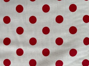 45" Dottie Red Dots by Moda fabrics 45008 11 ~By The Yard - Picture 1 of 1