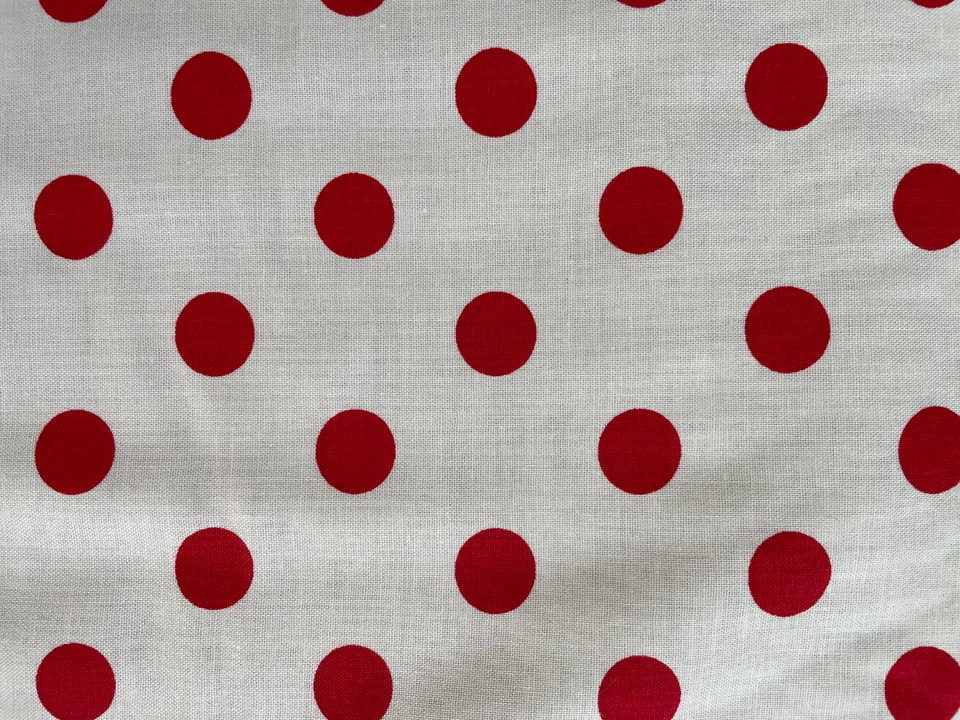 45" Dottie Red Dots by Moda fabrics 45008 11 ~By The Yard - Image 1 of 1