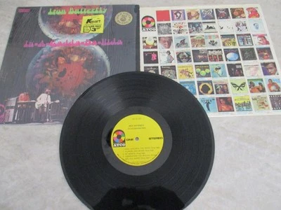 Iron Butterfly "In-A-Gadda-Da-Vida" Vinyl LP Atco SD 33-250 Ultrasonic Cleaned - Image 1 of 4
