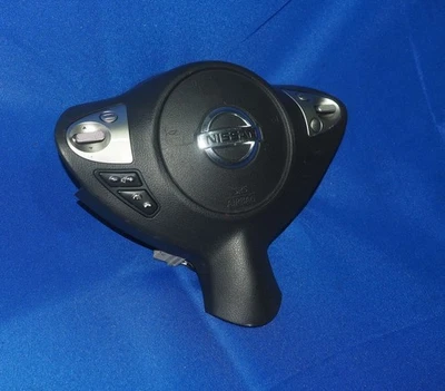 Conjunto de bolsa de aire para volante izquierdo Nissan Máxima 2009-2014 negro OEM Foto 1 de 4