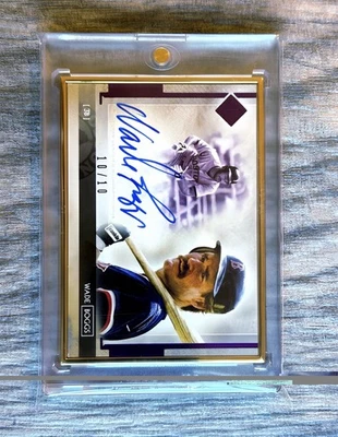 2020-2021 TOPPS TRANSCENDENT WADE BOGGS AUTO AUTOGRAPH METAL FRAME 10/10=1/1 - Image 1 of 2