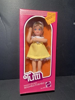 RARE HTF Vintage Barbie Mattel 1965 European Tutti #8128 NRFB MIB - Image 1 of 4