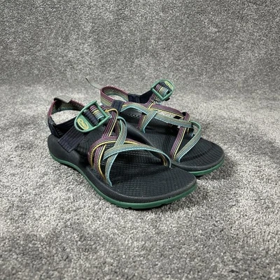 Sandalias Chaco ZX1 Ecotread Niños Talla 3Y Verde Playa Caminar Exterior Senderismo Usadas Foto 1 de 4