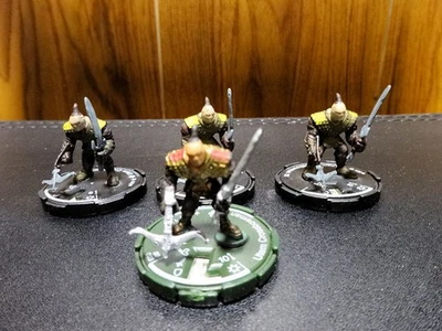 Mage Knight Utem Crossbowman Miniatures Set of 4 Rare Overseas EE1 - Image 1 of 4