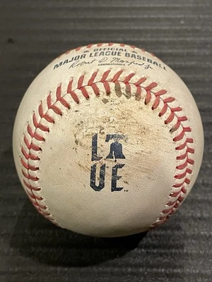 5/2/25 Dbacks@Phillies Bryce Harper City Connect Game Used Ball Merrill Kelly - Image 1 of 3