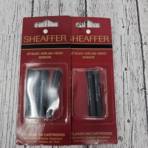 Cartuchos de tinta clásicos Sheaffer para pluma estilográfica 6 negro total  - Imagen 1 de 7