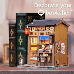 Assembled Small House Japanese Ramen Handmade DIY House Toy Creative H0A5 - Picture 1 of 12