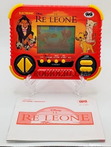 GIG TIGER IL RE LEONE + ISTRUZIONI GAME ELECTRONICS VINTAGE 1990 HANDHELD - Picture 1 of 6