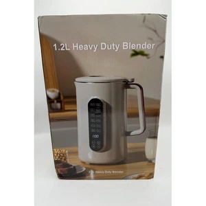 Nut Milk Maker 1.2L White Rose Gold Multi-functional Crushing Tech Modern Sleek - Picture 1 of 4