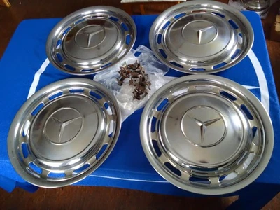 Mercedes Benz Radkappen 14 zoll 39 cm w123 w126 w107 w115 w116 w114 hubcaps - Bild 1 von 4