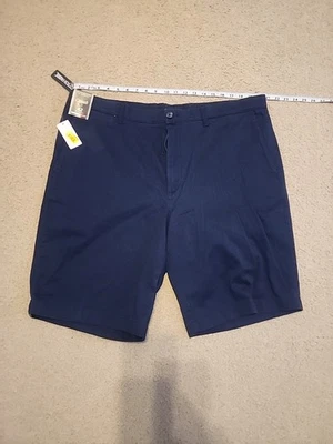New with Tags Roundtree & Yorke Men's Casuals Shorts 11"inseam-navy Blue-Size-42 - Image 1 of 4