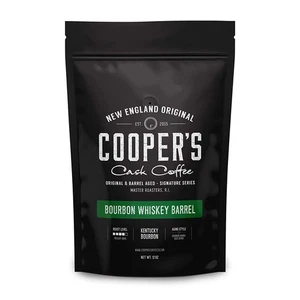 Bourbon Whiskey Barrel Aged Coffee - Ground, Single Origin Grade 1 Colombian ... - Picture 1 of 9