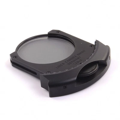 LEICA DROP-IN SERIES 6 POLARIZER GLASS FILTER 180MM 280/400 MODULE LENS 13340 #1 - Image 1 of 3