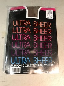 Vintage Ultra Sheer Panty Hose (5&rsquo;-5&rsquo;8&rdquo; 100-160 lbs) 2150 (NIB)