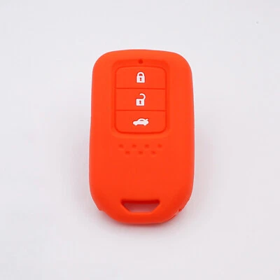 Подходит для Honda Accord HR-V Fit Civic 3 кнопки дистанционный брелок силиконовый чехол - Изображение 1 из 4