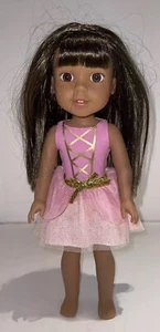 WellieWishers 14.5-inch Ashlyn Doll with Pink Leotard, Glitter Skirt - Picture 1 of 7