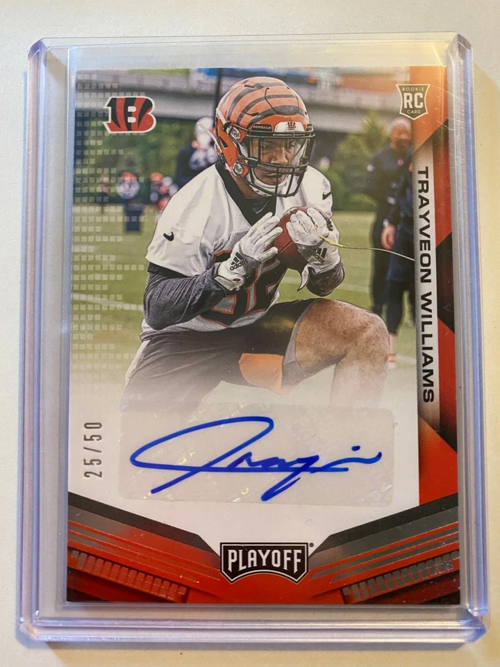 A9022 - 2019 Playoff Rookie Autograph Variations #276 Trayveon Williams/50 - Image 1 of 1