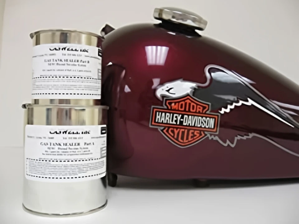 Caswell Gas Tank Sealant/Sealer Grey Color Harley , Triumph, BSA, Norton, Ducati - Image 1 of 1