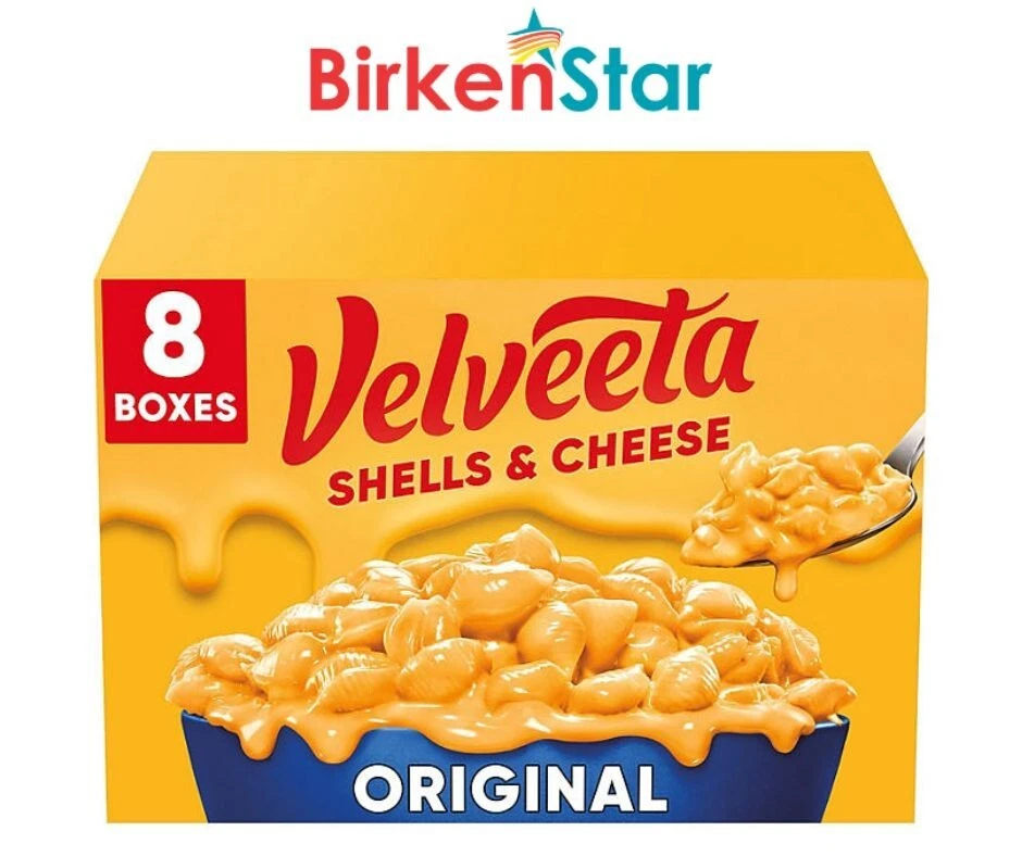 Velveeta Shells and Cheese Original Mac and Cheese Meal (12 oz. 8 pk.)