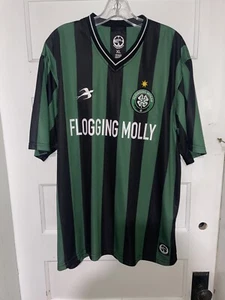 Rare Flogging Molly Soccer Football Jersey Mens size XL perfect Condition - Picture 1 of 13