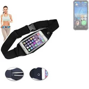 Belt bag for Bea-fon MX1 waist bag Sport Running Fitness shoulder Cases - Zdjęcie 1 z 5