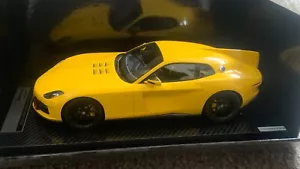 1:18 Tecnomodel Touring Superleggera Aero3 yellow Ferrari F12 TM18-270F MIB READ - Picture 1 of 11