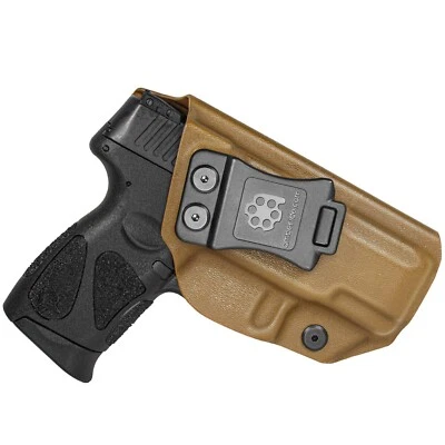 Amberide IWB KYDEX Holster Fit: Taurus G2C G2S & PT111/PT140 Millennium G2 - Image 1 of 4
