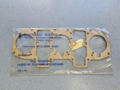 NOS PORSCHE 911 914-6 EDUARDO WEBER IDA IDT MAIN BODY GASKET 1965-72 ITALIAN - Image 1 of 3