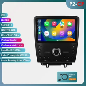 Android 13.0 Carplay Car Stereo Radio Head Unit GPS For Ford Mustang 2010-2014 - Picture 1 of 15