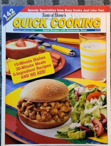 Taste of Home Quick Cooking Collector's Edition 1999 Rapid Recipes 10-30 Minute - Picture 1 of 1