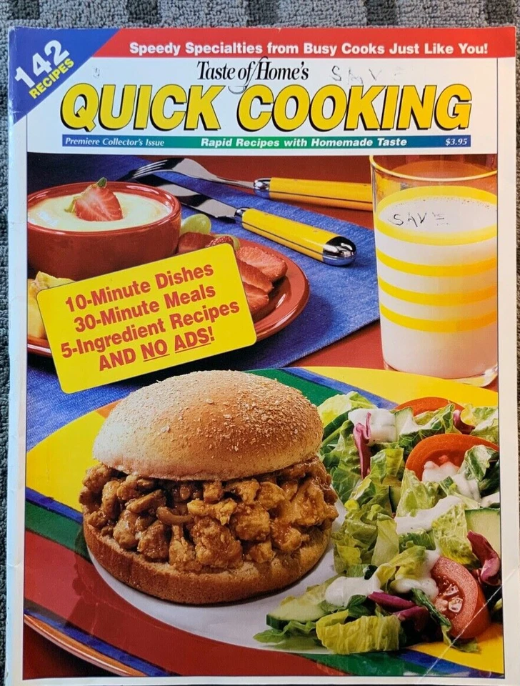 Taste of Home Quick Cooking Collector's Edition 1999 Rapid Recipes 10-30 Minute - Image 1 of 1