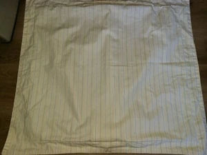 Ralph Lauren "Pale Yellow Pinstripe" Euro Sham - Picture 1 of 4