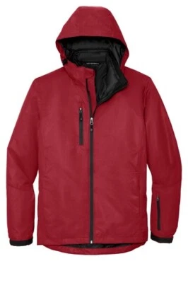 Port Authority® Vortex Waterproof 3-in-1 Jacket J332 RICH RED XLARGE - Image 1 of 4