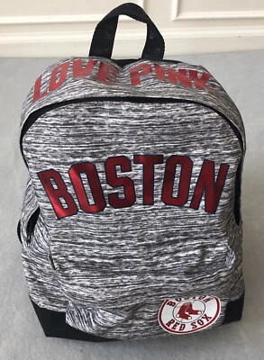 Mochila pequeña Victoria’s Secret Love Pink MLB Boston Red Sox edición limitada Foto 1 de 4