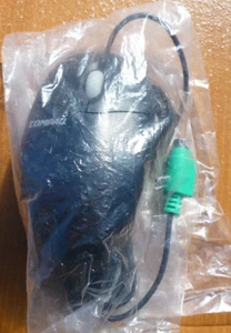 COMPAQ Logitech PS/2 Wired Mechanical Ball Wheel Mouse M-SBJ96 - NEW/SEALED - Picture 1 of 4